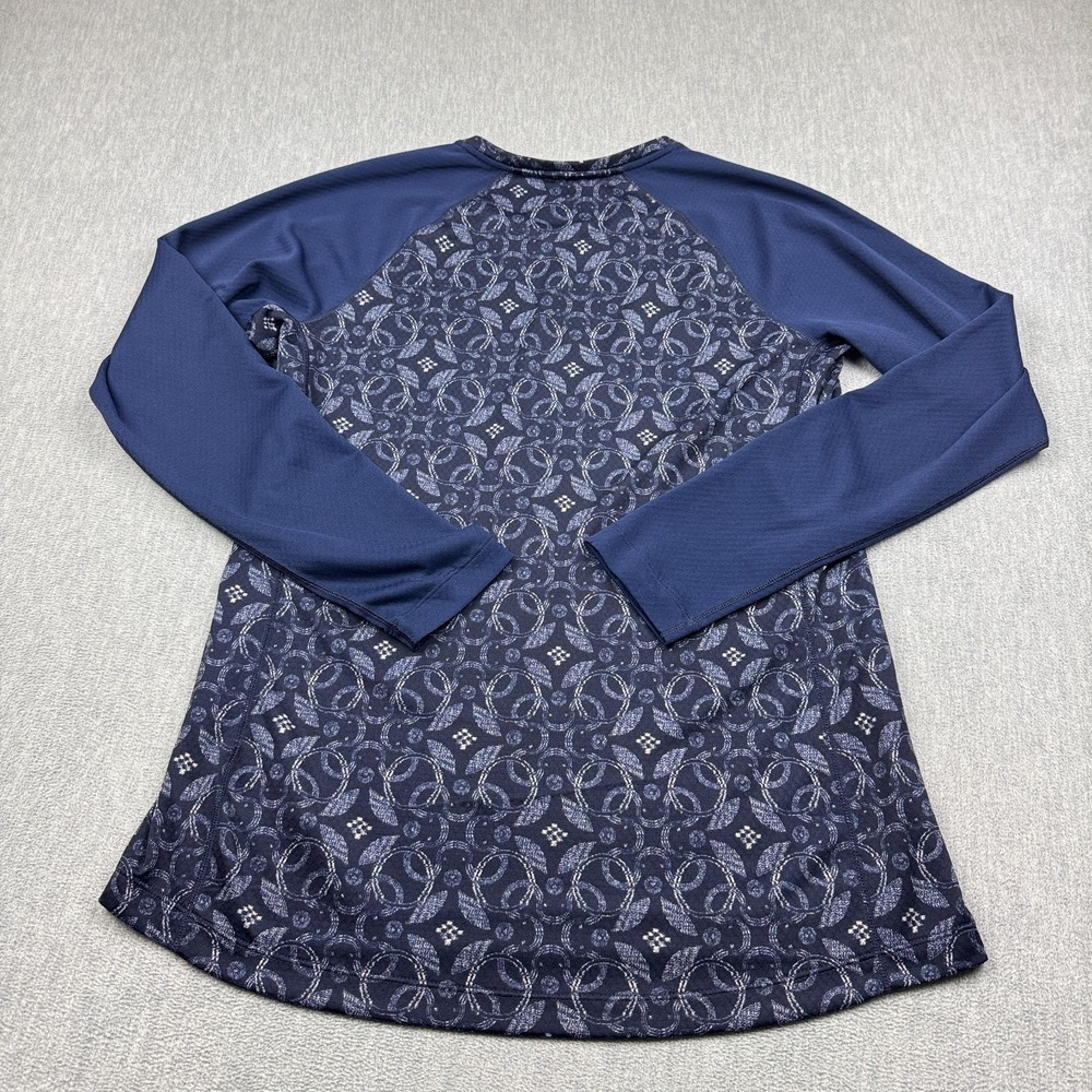 Patagonia Shirt Womens XL Blue Capilene Midweight Crewneck Baselayer Crew 44437 - Picture 10 of 11